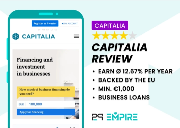 Capitalia has opened its platform for all interested investor registrations
